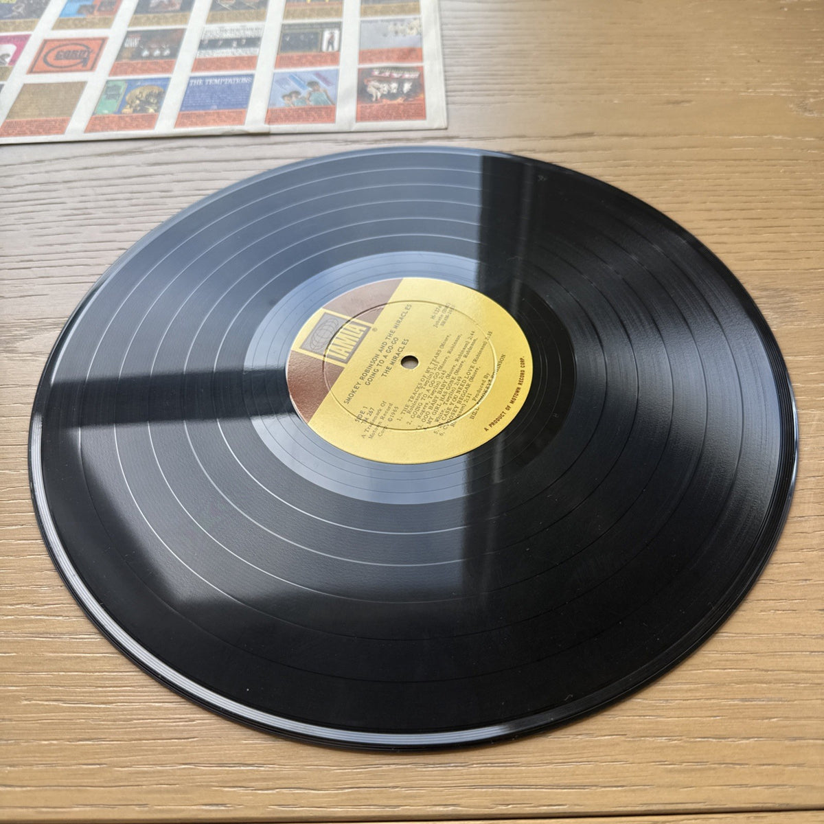 1960s Smokey Robinson Miracles Going To A Go Go US Press Tamla In Shrink EX/EX
