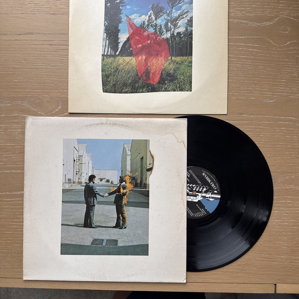 1975 PINK FLOYD Wish You Were Here 1st US Terre Haute Press Vinyl LP Sleeve VG+