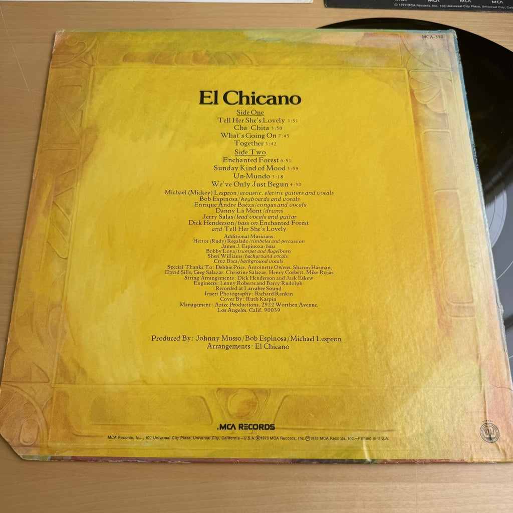 1973 EL CHICANO Self-Titled US Press LP Complete W/ Original Sleeve! VG+