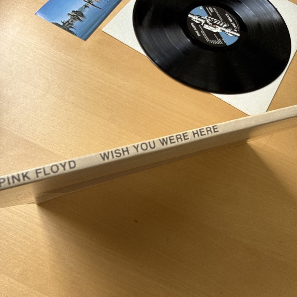 1975 PINK FLOYD Wish You Were Here 1st US Santa Maria Press Vinyl LP Sleeve VG+