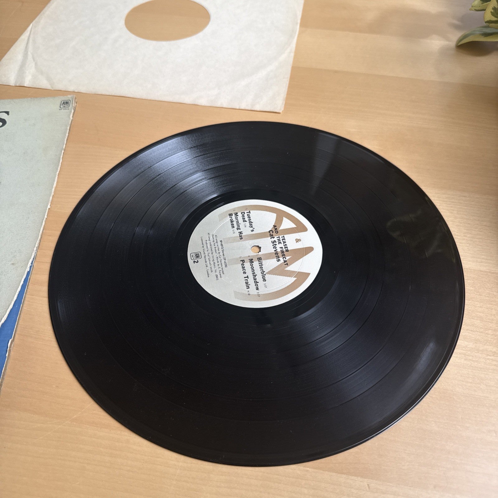 1970s Cat Stevens Teaser And The Firecat Gatefold LP US Pressing + Sleeve