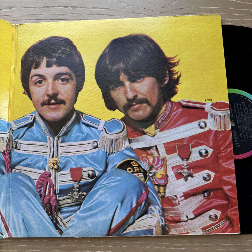 1968 The Beatles Sgt. Peppers Lonely Hearts Club Band US Press Capital Rainbow