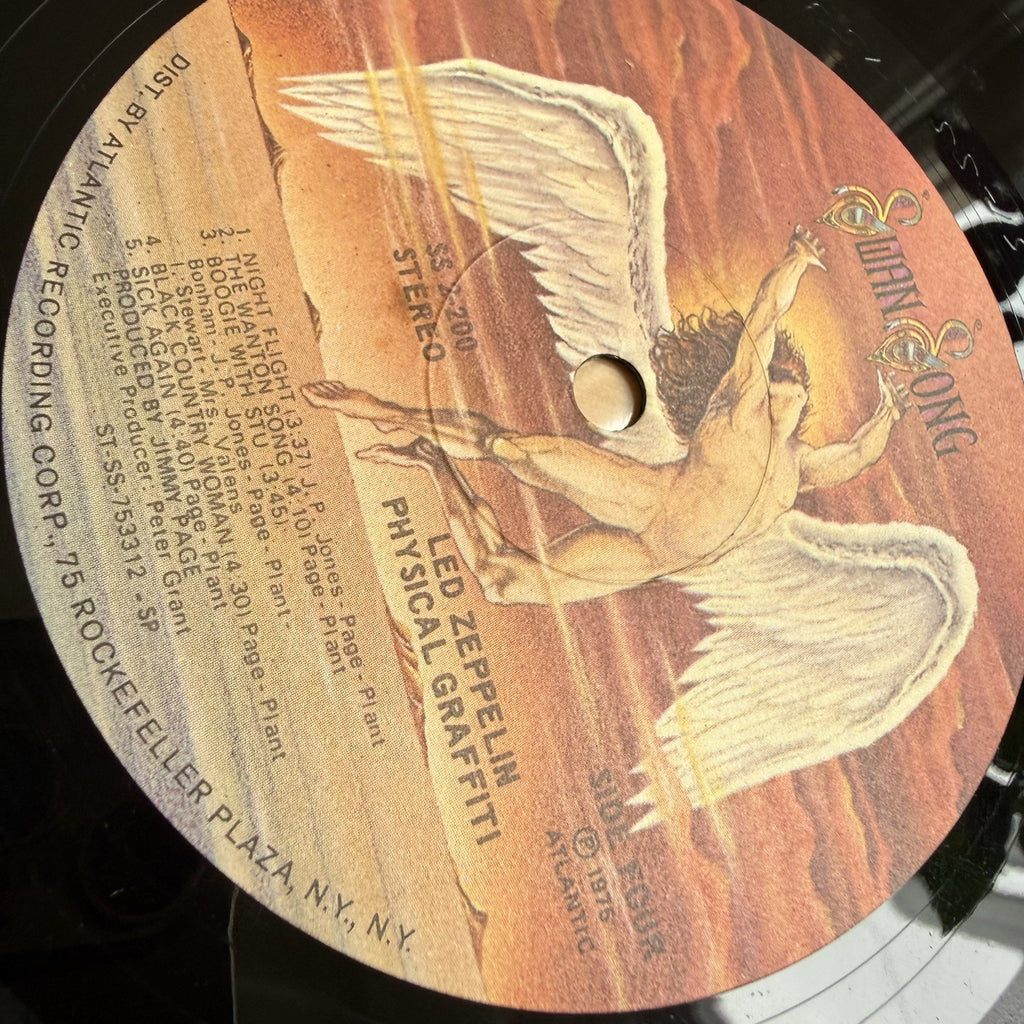 Led Zeppelin ‎Physical Graffiti 1975 US Press in Shrink! W/Sleeves + Sticker!
