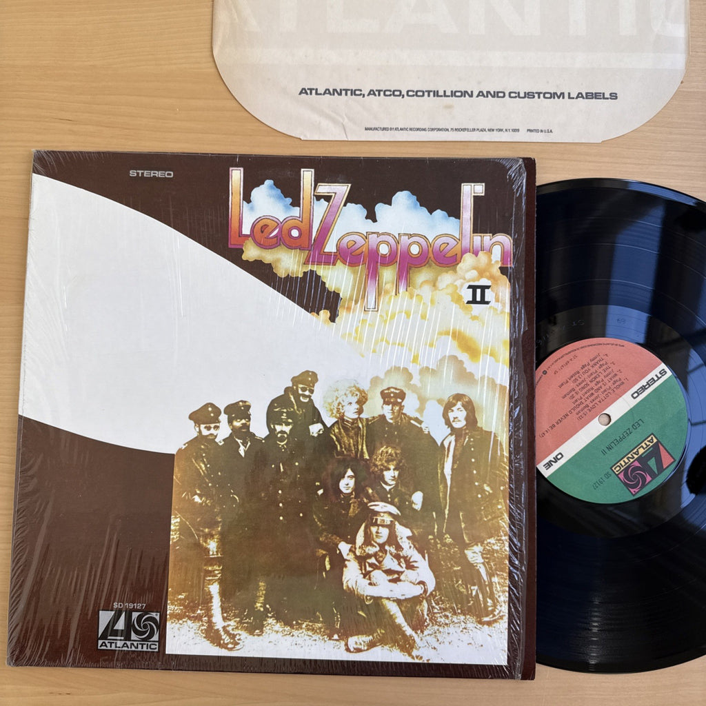 LED ZEPPELIN II 1970s Vinyl LP In Shrink! US Press W/Original Sleeve NICE! VG+