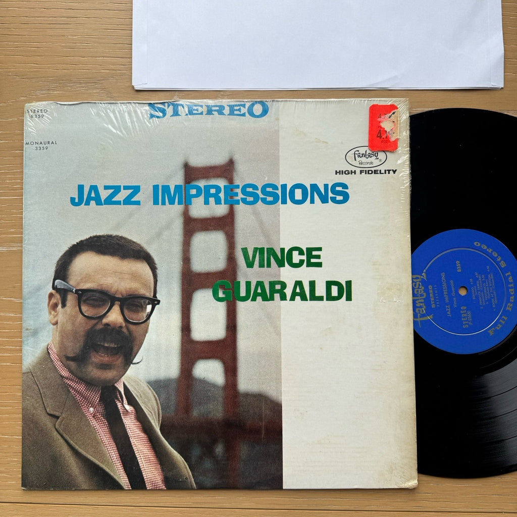 1964 Vince Guaraldi Jazz Impressions OG US Press In Shrink LP Vinyl fantasy VG+
