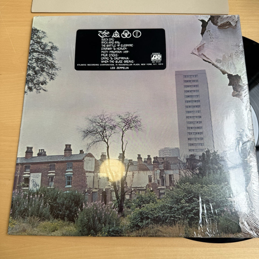 1970s Led Zeppelin Vinyl LP In Shrink + Hype Sticker Complete W/OG Sleeve EX/EX