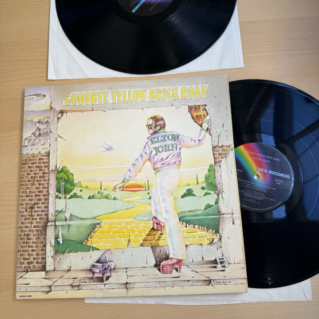1973 Elton John Goodbye Yellow Brick Road US Press Complete W/Sleeves!