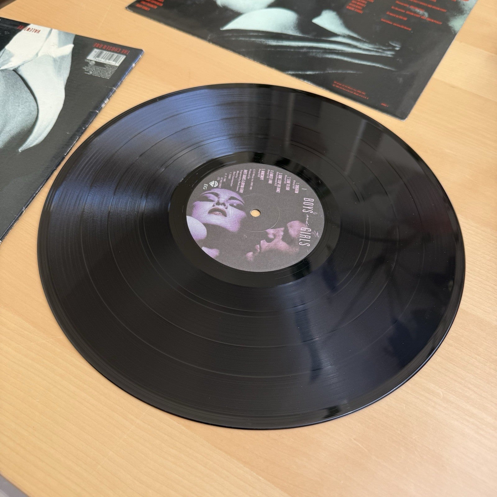 Bryan Ferry Boys And Girls LP 1985 US Press Warner Bros Original Lyrics Sleeve