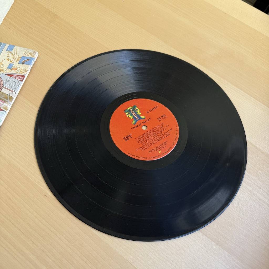 1976 AL STEWART  YEAR OF THE CAT"  1st US Press Complete W/Sleeve! Nice Copy