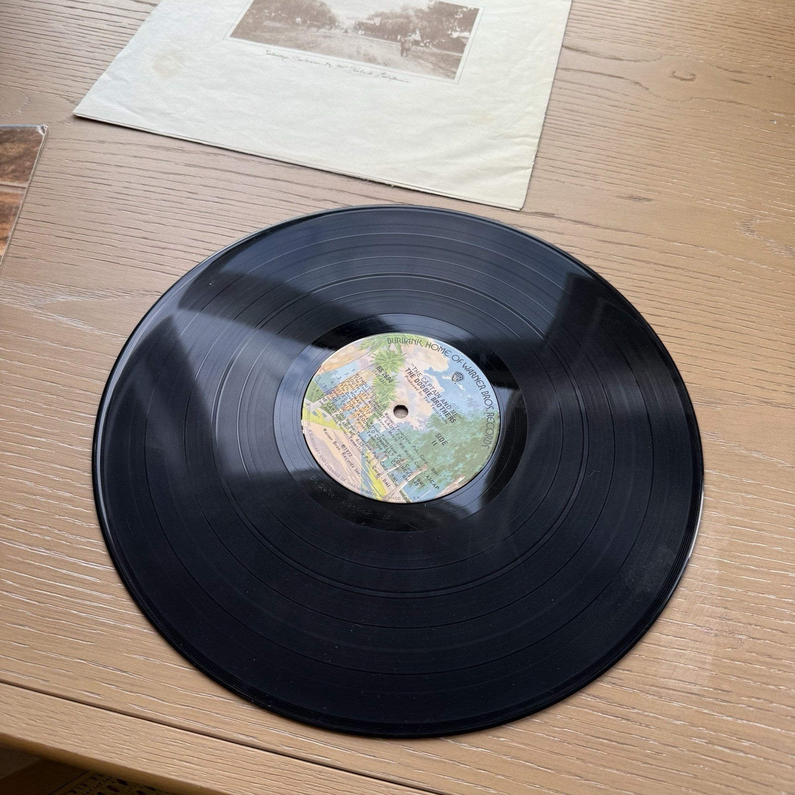 1973 The Doobie Brothers :  The Captain And Me  Warner Bros. LP  Gatefold Nice!