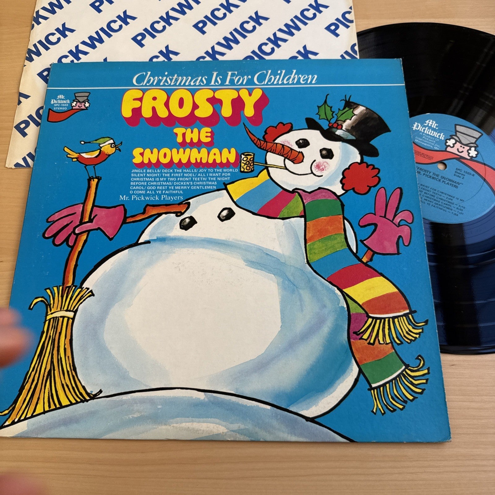 Mr. Pickwick Players – Frosty the Snowman (1977 LP, Pickwick SPC-1503)
