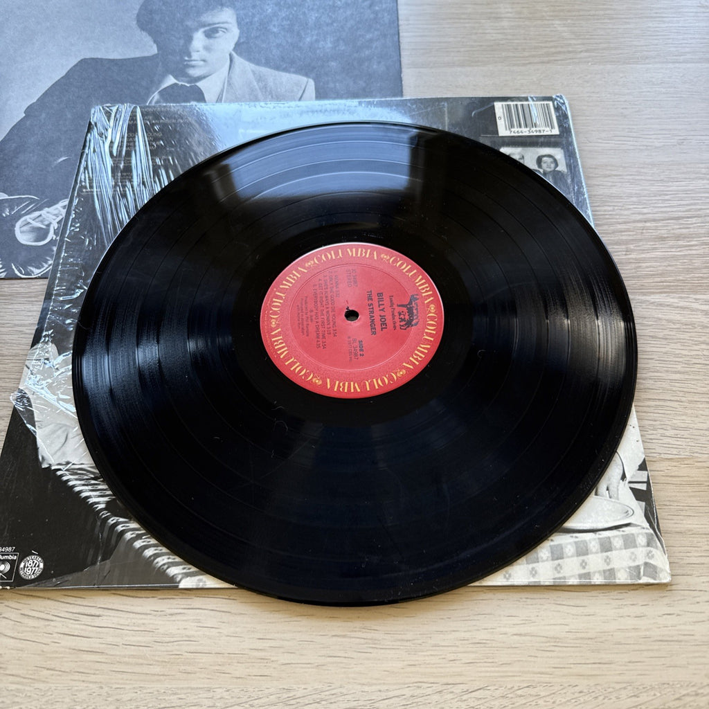 Billy Joel The Stranger US Pressing 1980s In Shrink Complete W/Sleeve! Excellent