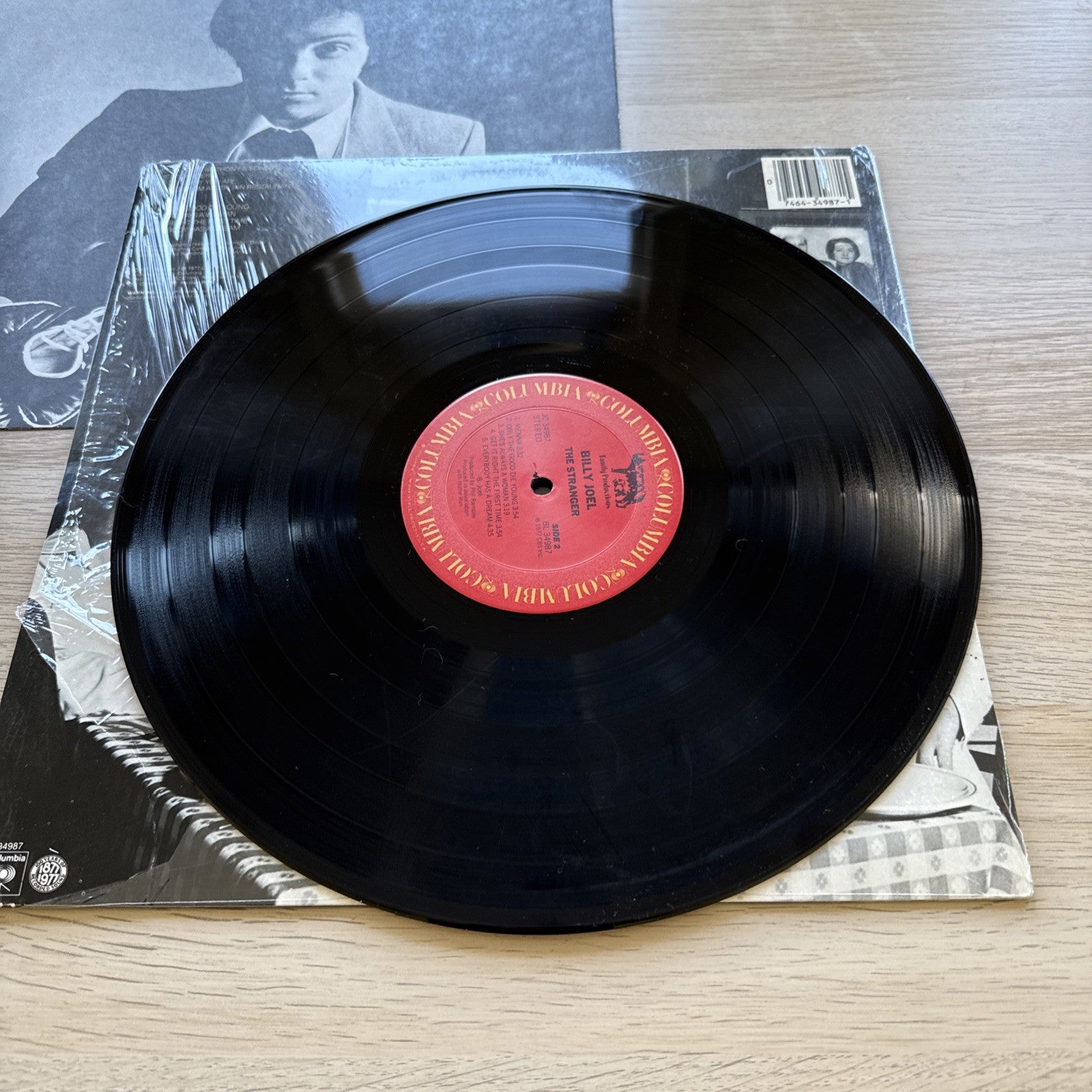 Billy Joel The Stranger US Pressing 1980s In Shrink Complete W/Sleeve! Excellent
