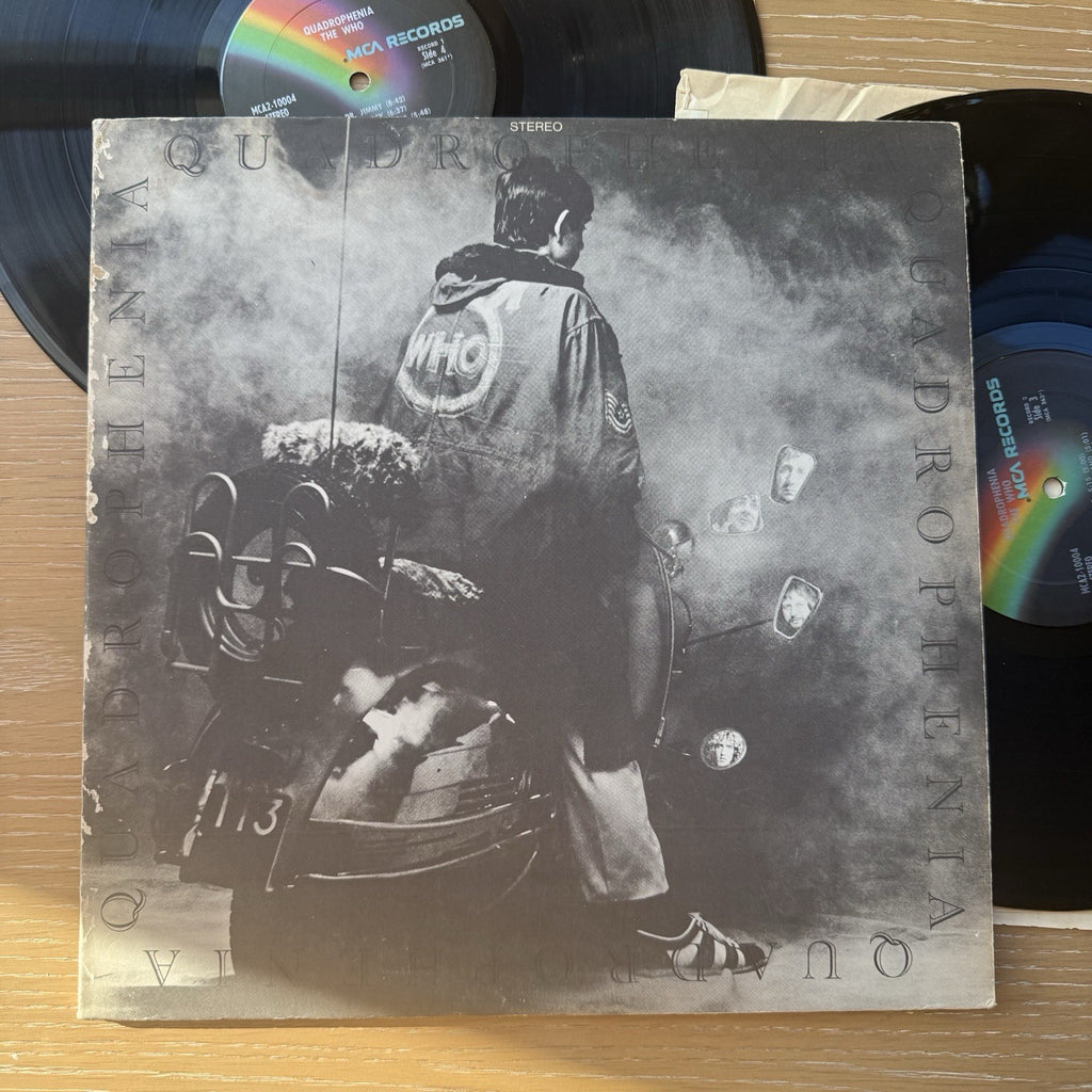 1970s  THE WHO "Quadrophenia" US Pressing Vinyl 2LP Vinyl Record! VG+