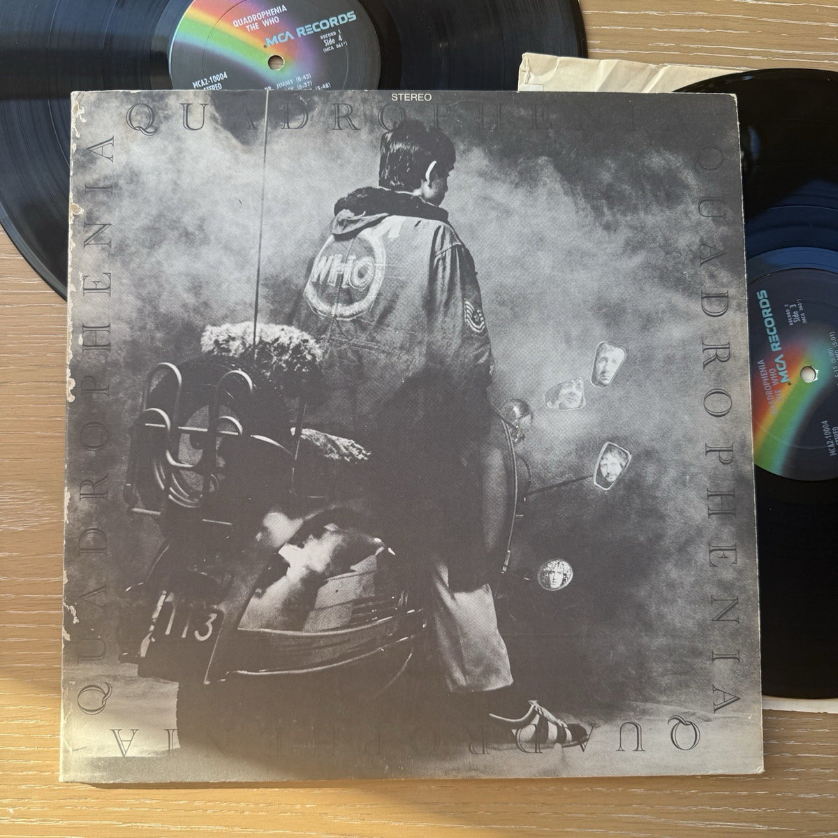 1970s  THE WHO "Quadrophenia" US Pressing Vinyl 2LP Vinyl Record! VG+