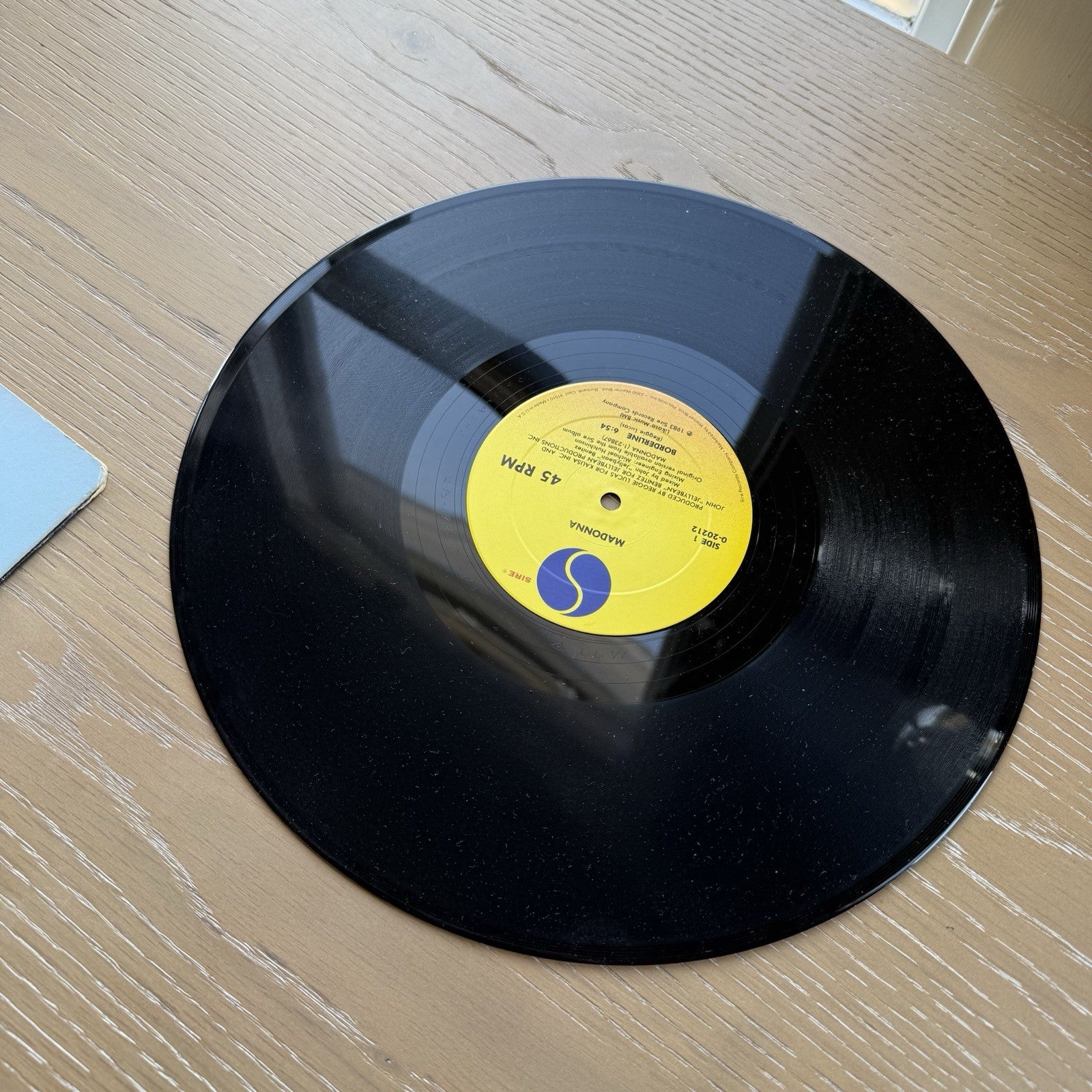 Madonna Borderline Original 1984 Promo 12” Maxi Single