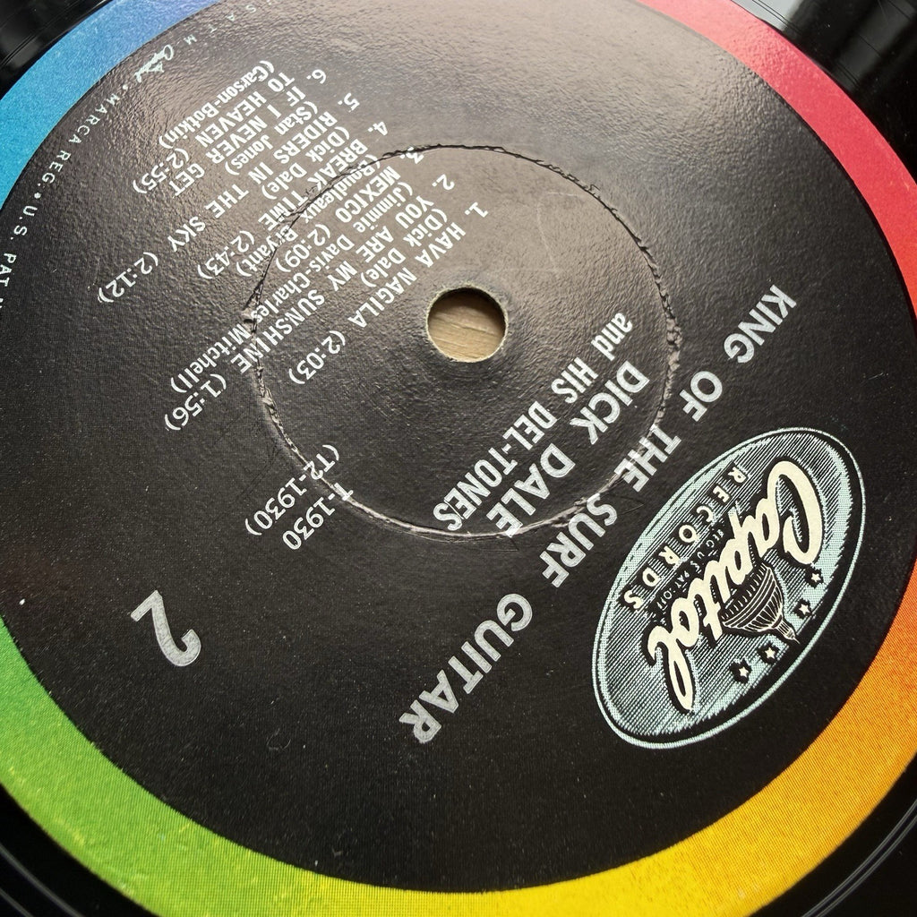 DICK DALE and His Del-Tones KING OF THE SURF GUITAR 1963 CAPITOL T1930 Mono VG+