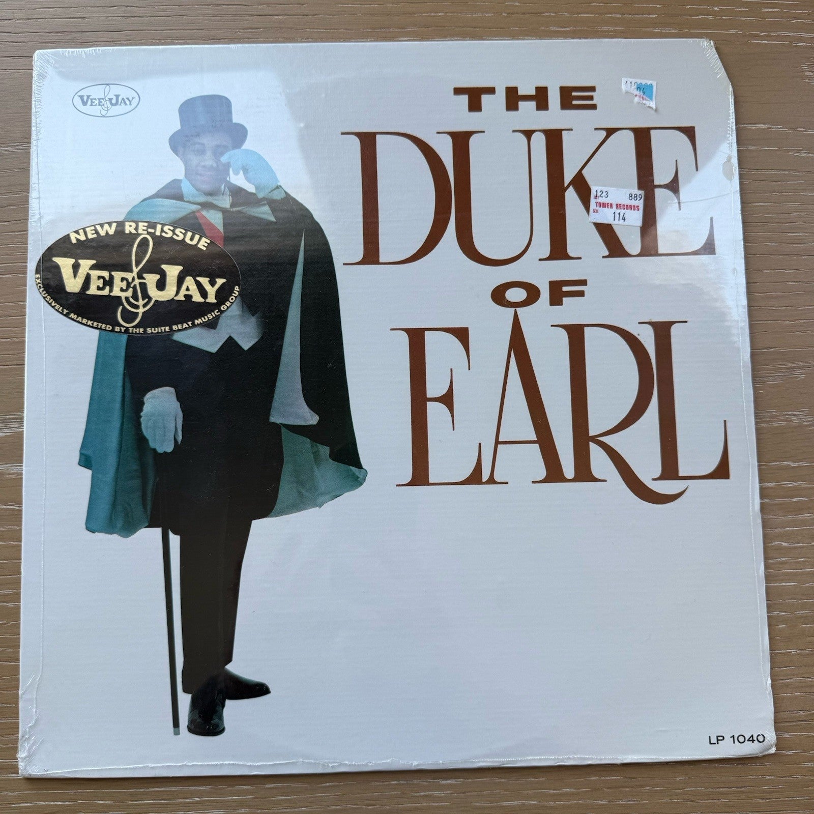 SEALED GENE CHANDLER duke of earl US Press VEE JAY 12" LP 33 RPM Vinyl Lp