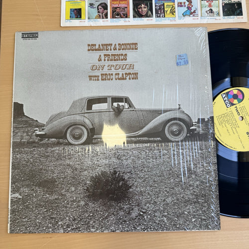 1970s Delaney & Bonnie & Friends With Eric Clapton On Tour US Press In Shrink EX