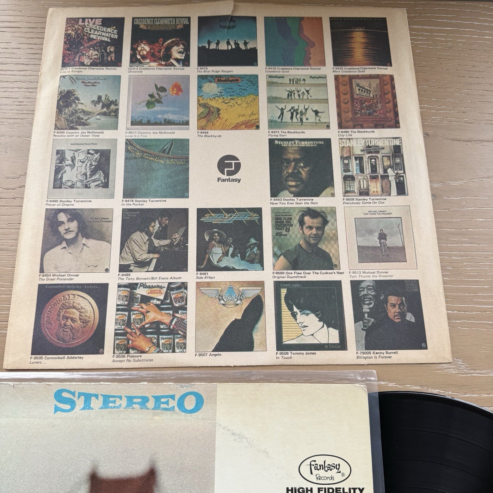 1975 Vince Guaraldi Jazz Impressions US Press LP fantasy W/ Original Sleeve