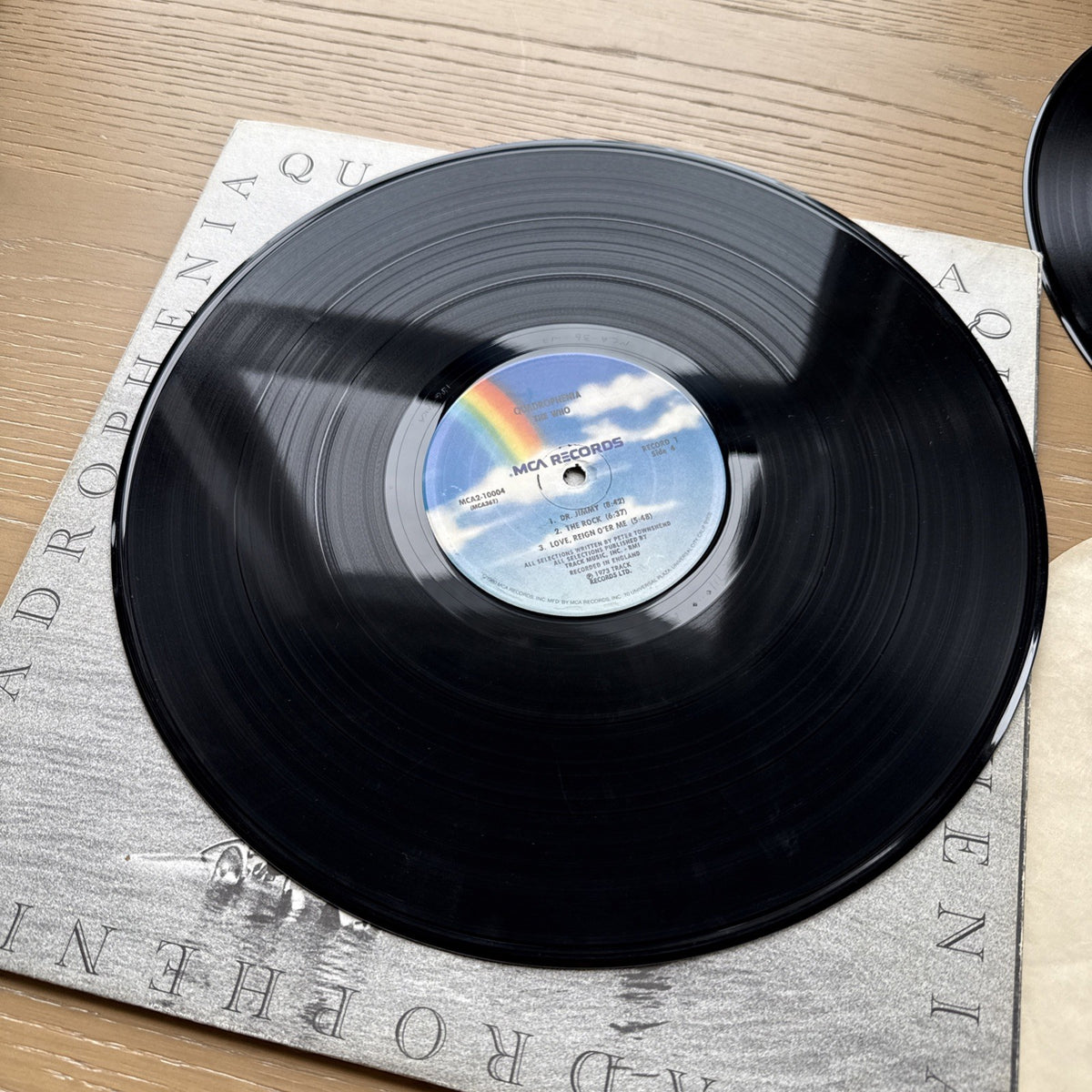 1970s  THE WHO "Quadrophenia" US Pressing Vinyl 2LP Vinyl Record! VG+