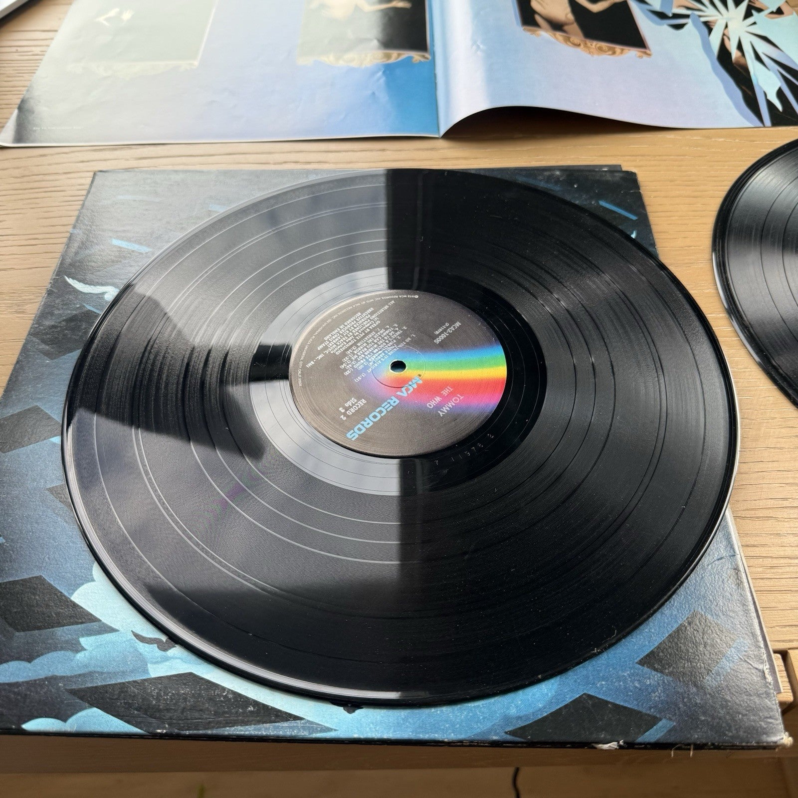 1973 The Who Tommy US Press Record Vinyl 2LP Complete W/ Book Original VG+