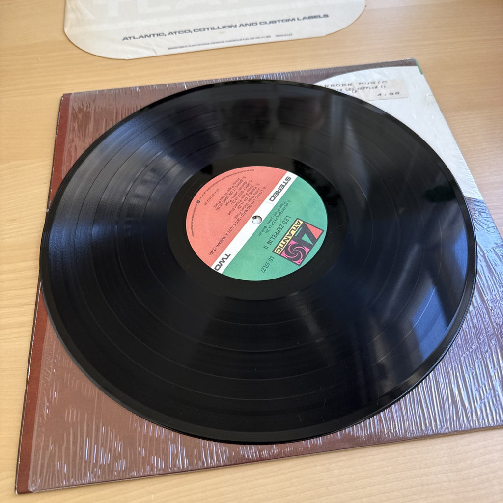 LED ZEPPELIN II 1970s Vinyl LP In Shrink! US Press W/Original Sleeve NICE! VG+