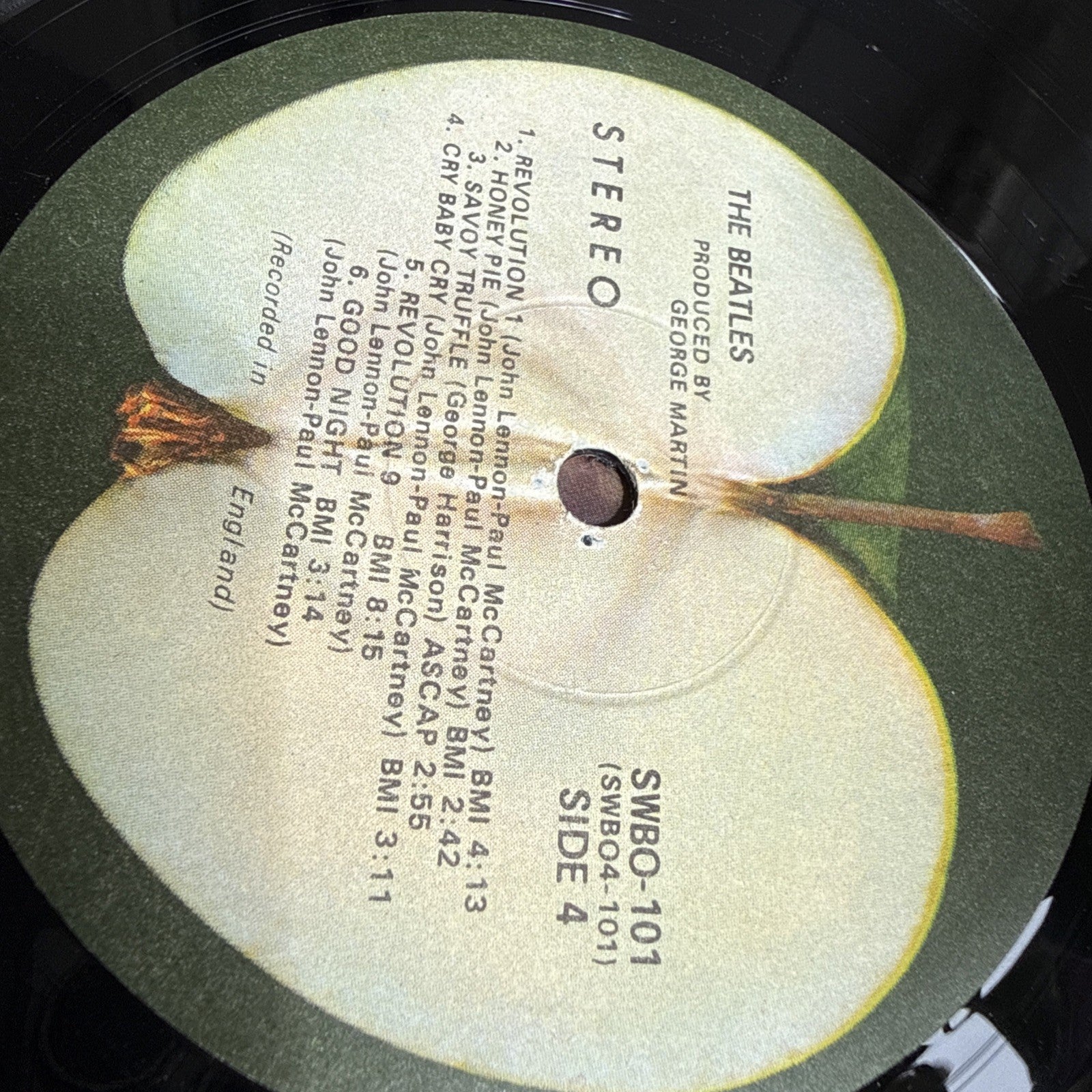 1970s BEATLES White Album APPLE 🍏 2LP + poster & pics Serial #A2303642 US Press