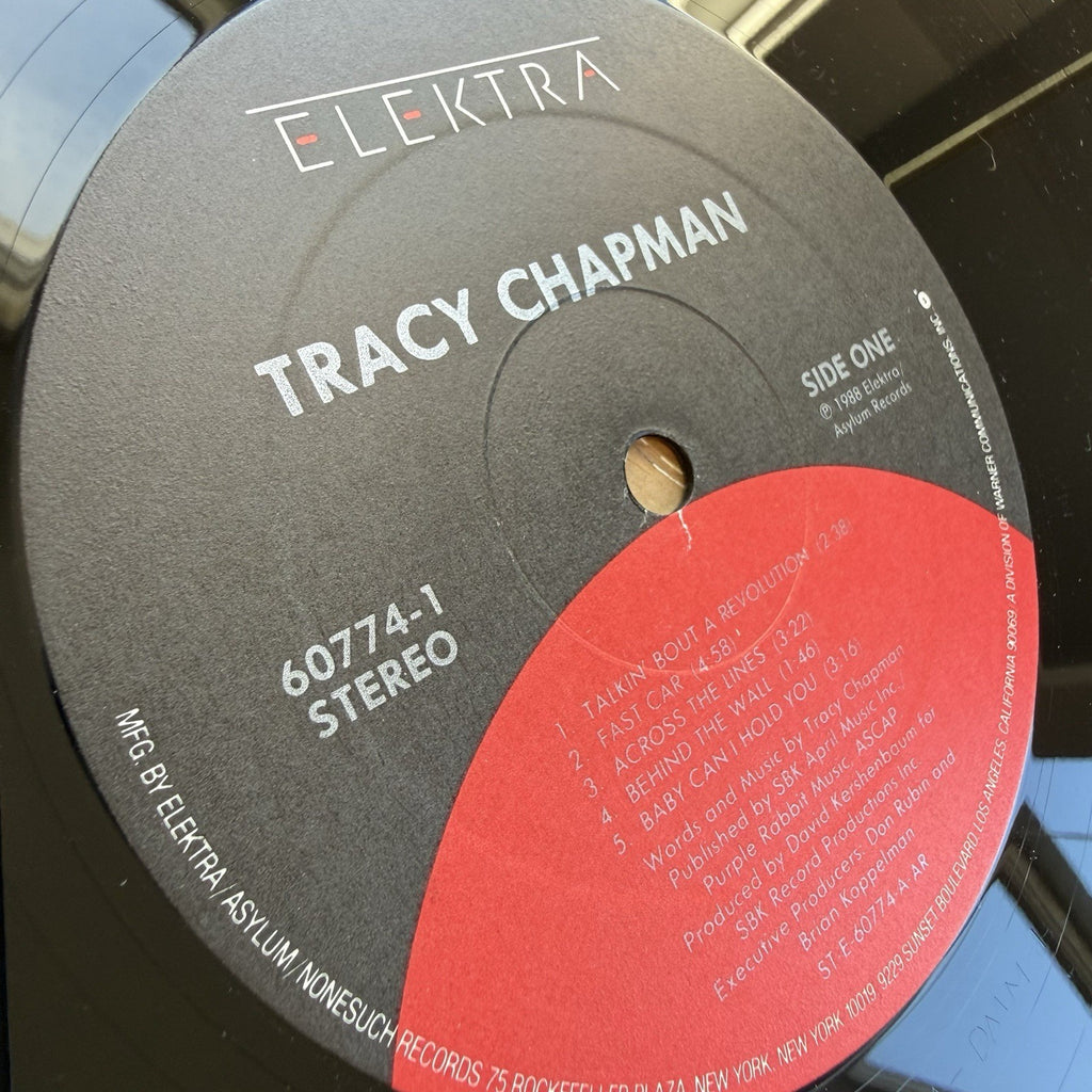 1988 Tracy Chapman Self Titled US Press In Shrink W/Hype LP US W/OG Sleeve EX