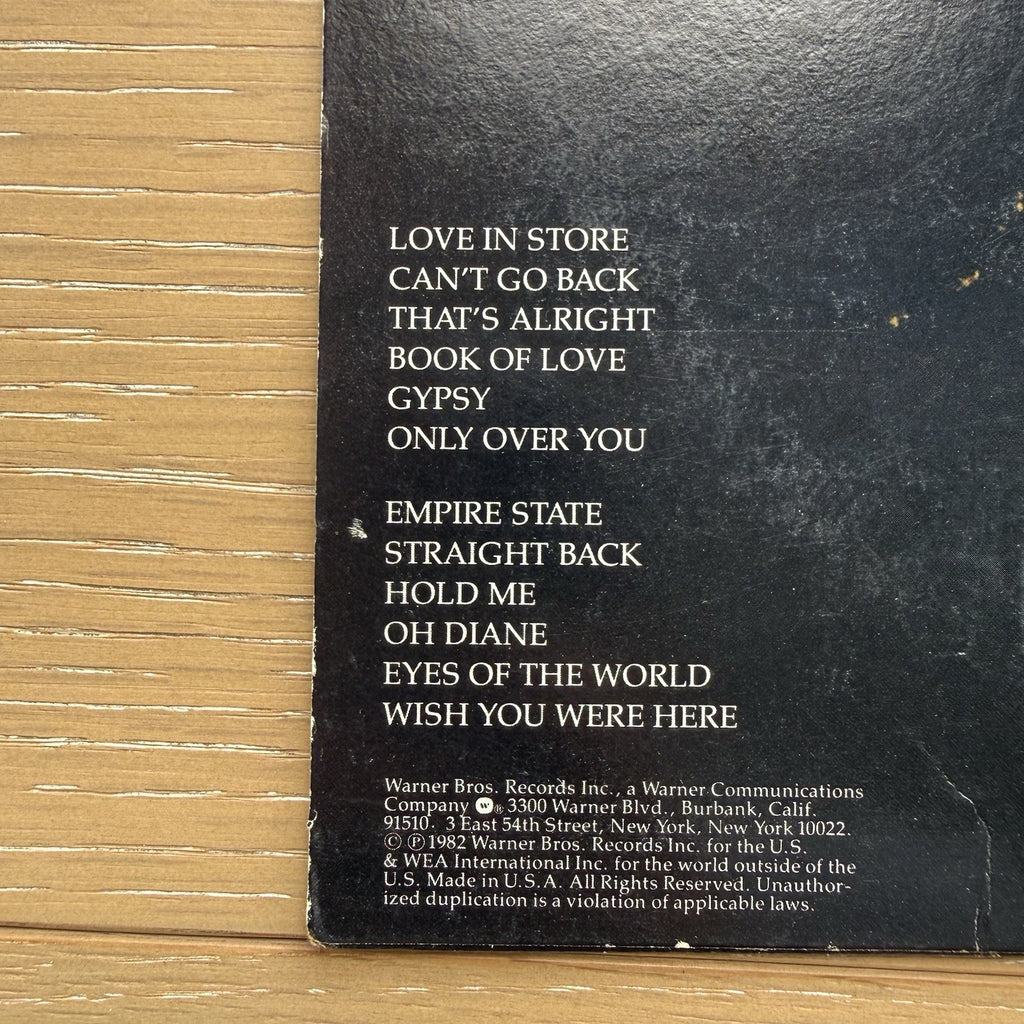 Fleetwood Mac MIRAGE lp Warner Bros. Original Inner Sleeve 1982! VG+ Vinyl!
