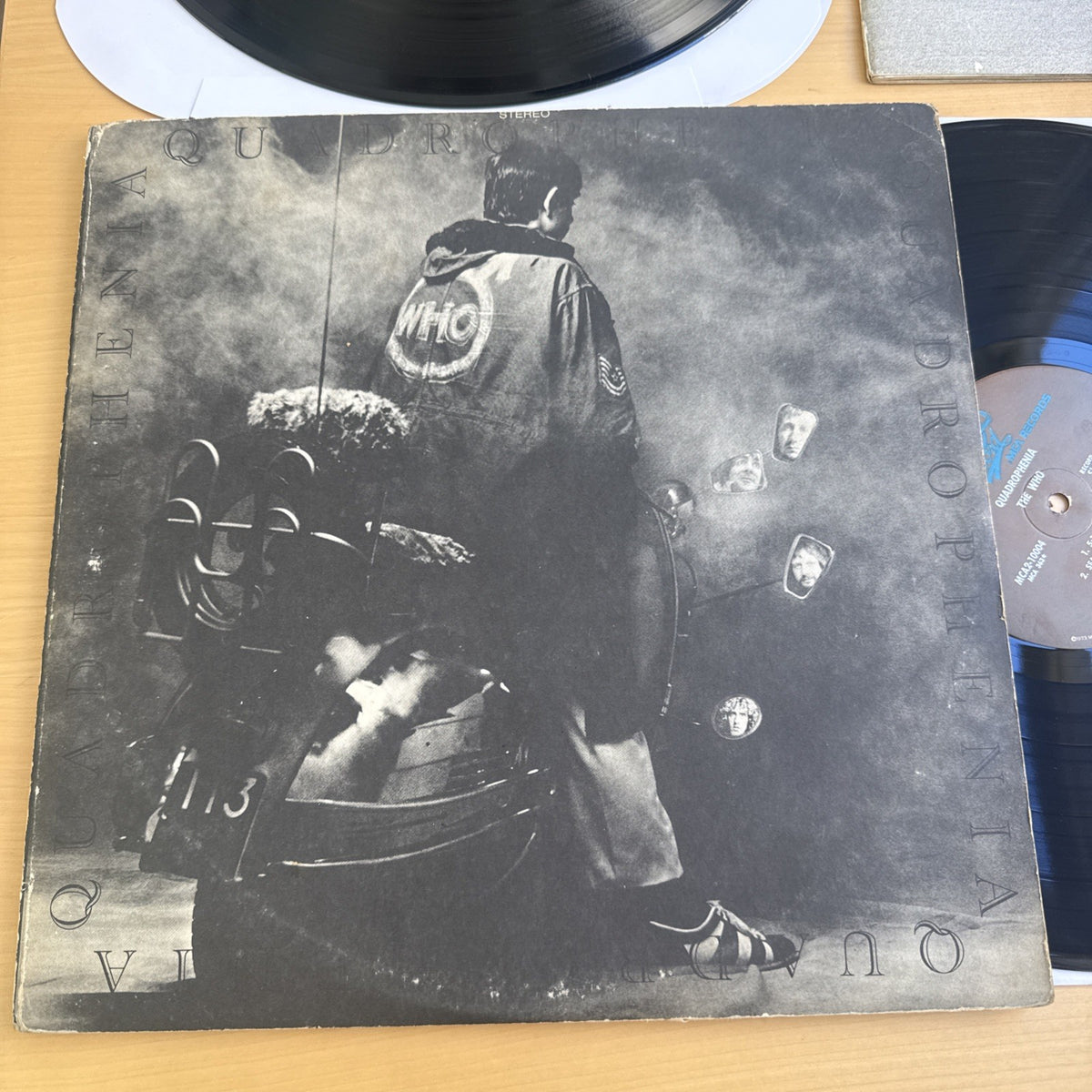 1973 THE WHO "Quadrophenia" Vinyl 1st US Press Original Includes 2LPs + Book!