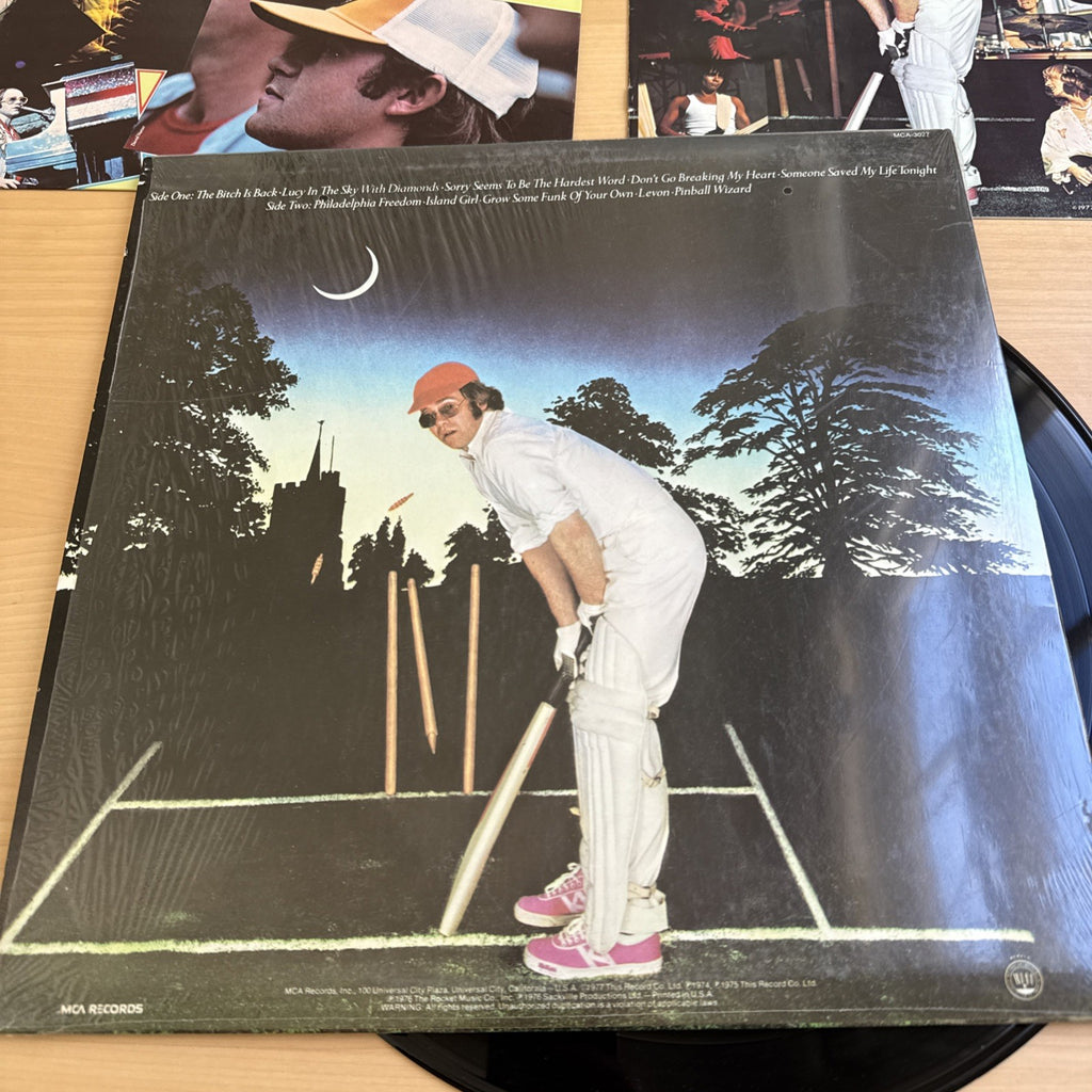 Elton John 1977 Greatest Hits–Vol. II Complete W/Book & sleeve! I Shrink +Hype!