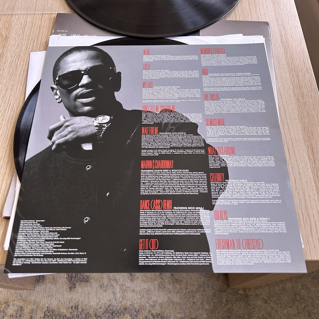 Big Sean “Finally Famous” 2 LP Album, Def Jam Records Complete W/Sleeves EX/EX