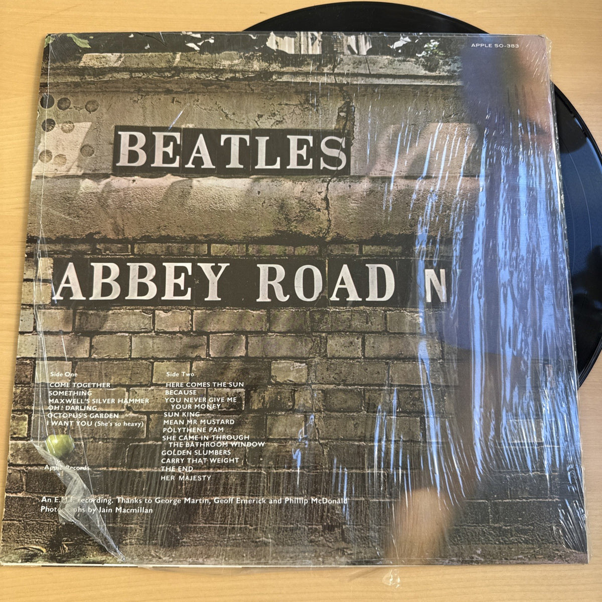 The Beatles Abbey Road Original 1969 1st US Winchester Press In Shrink LP 🍏 VG+