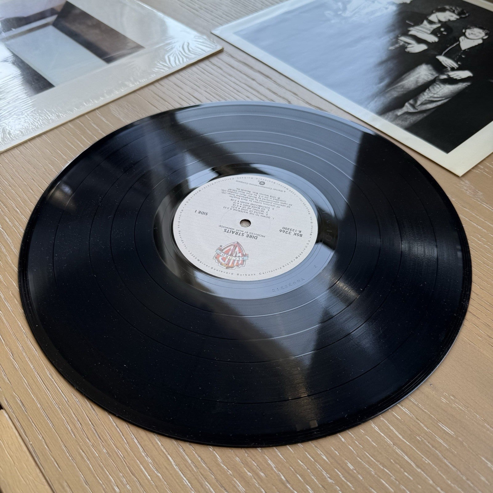 DIRE STRAITS Self Titled 1978 US Press In Shrink + W/Original Sleeve VG++