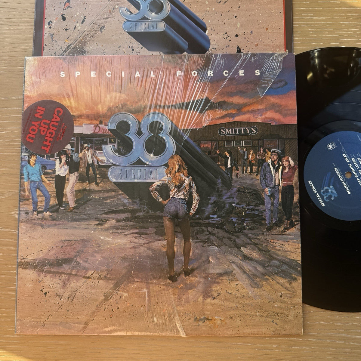 38 Special Special Forces Vinyl LP 1982 EX/EX In Shrink + Sticker US Press