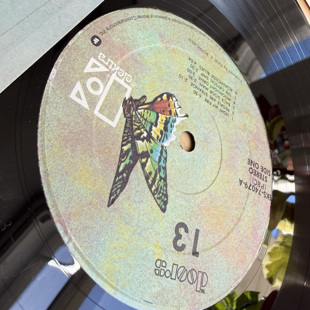 THE DOORS "13" LP Original 1970 US Pressing Compilation In Shrink! EX/EX