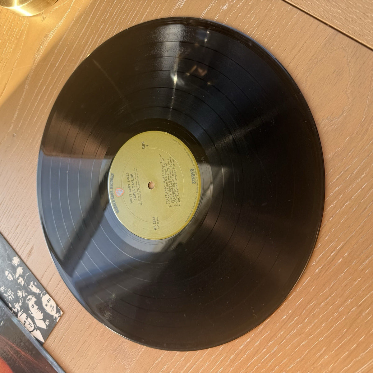 1970s JAMES TAYLOR Sweet Baby James WARNER BROS US Press + OG Sleeve
