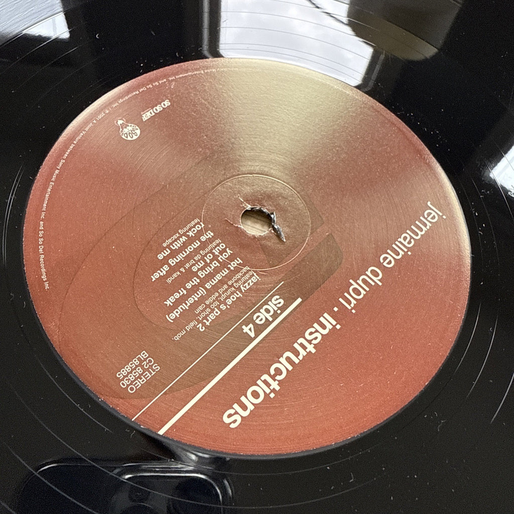 JERMAINE DUPRI Instructions SO SO DEF 2XLP VG+ promo m