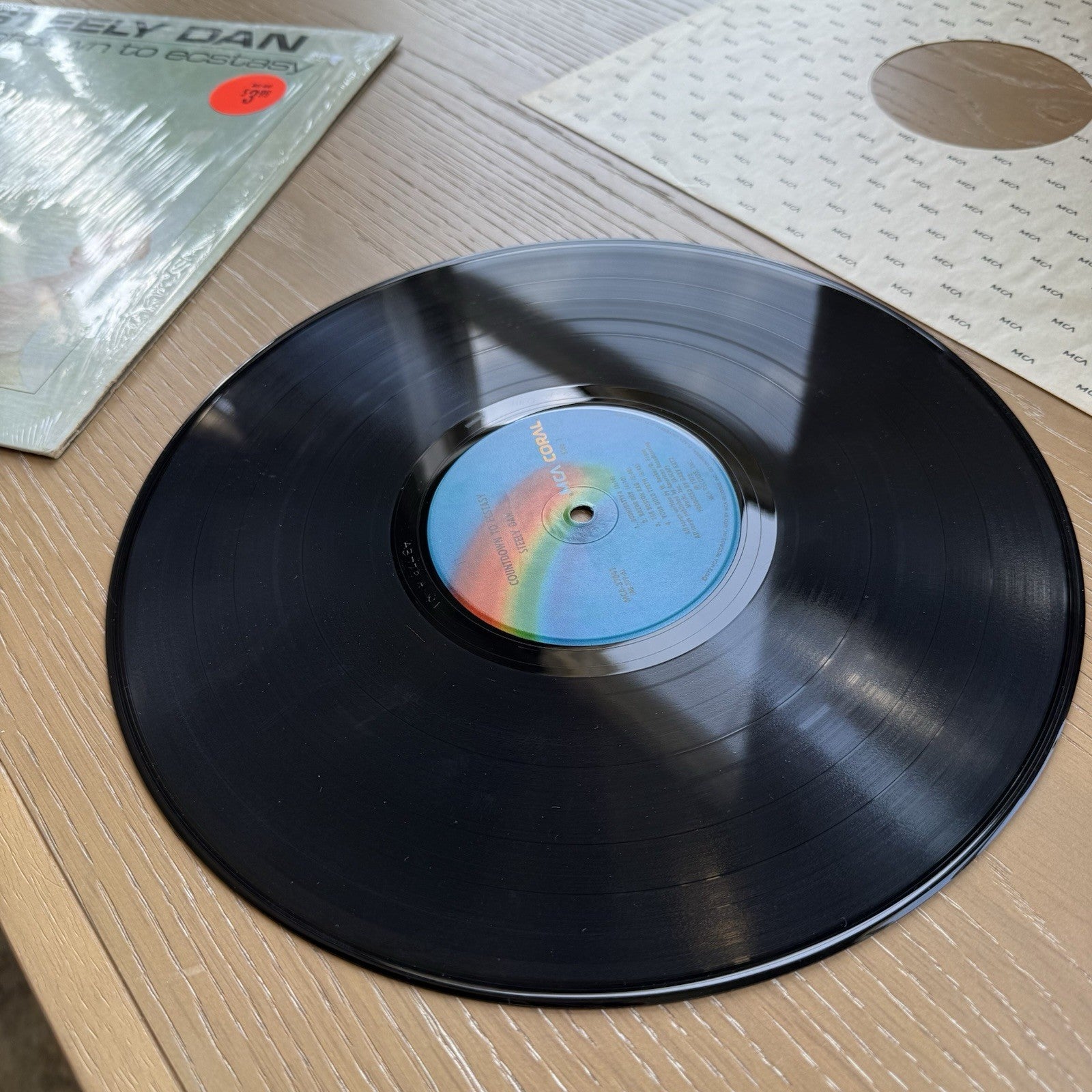 1970s Steely Dan Countdown to Ecstasy LP US Press In Shrink! EX/EX +OG Sleeve