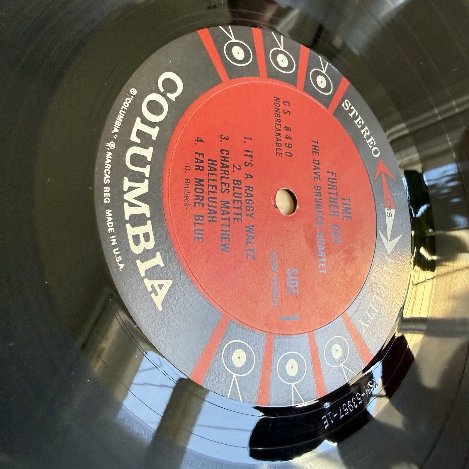 The Dave Brubeck Quartet Time Further Out 1961 Columbia 6-Eye + OG Sleeve!