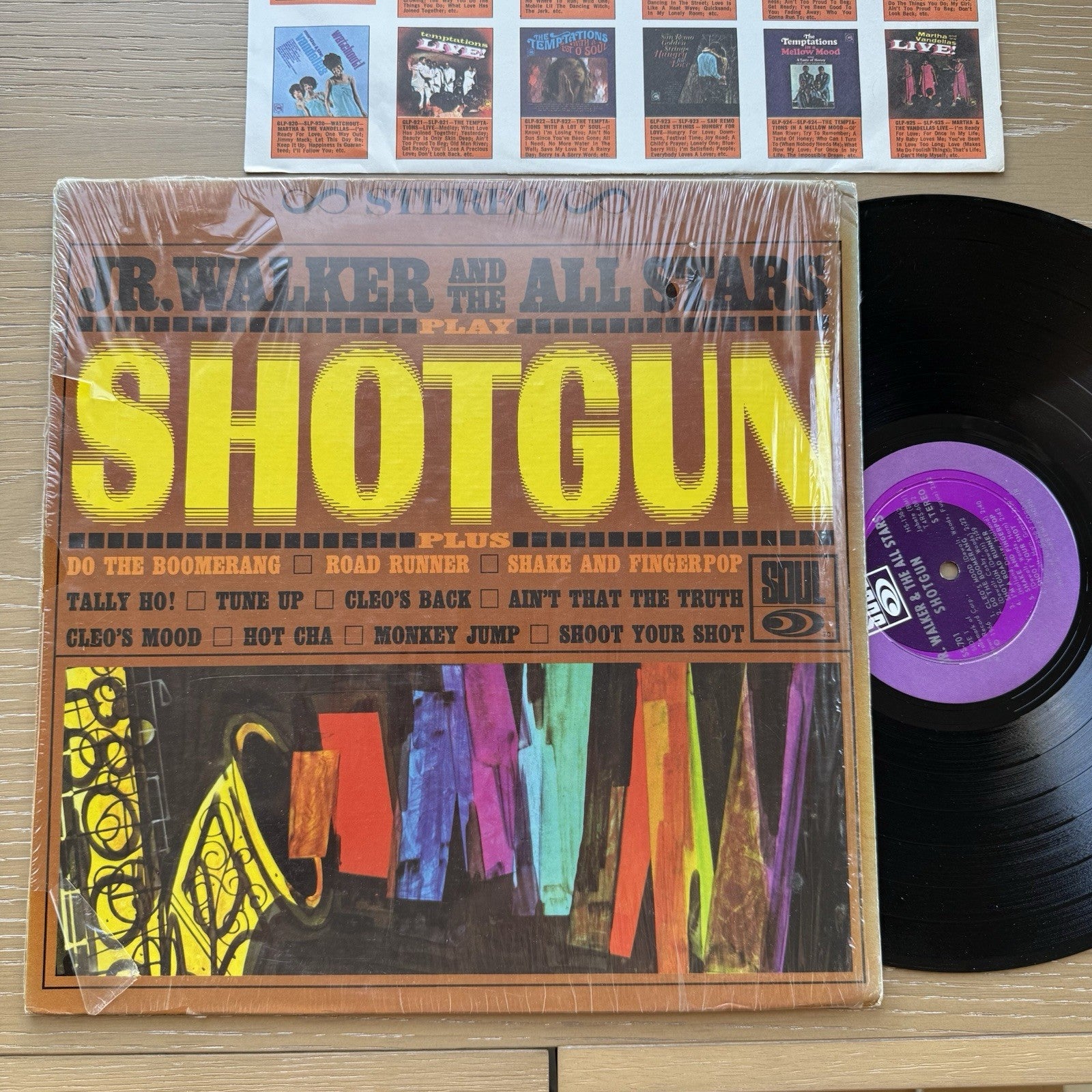 Jr. Walker & The All Stars Shotgun 1965 In Shrink US Press Complete W/OG Sleeve