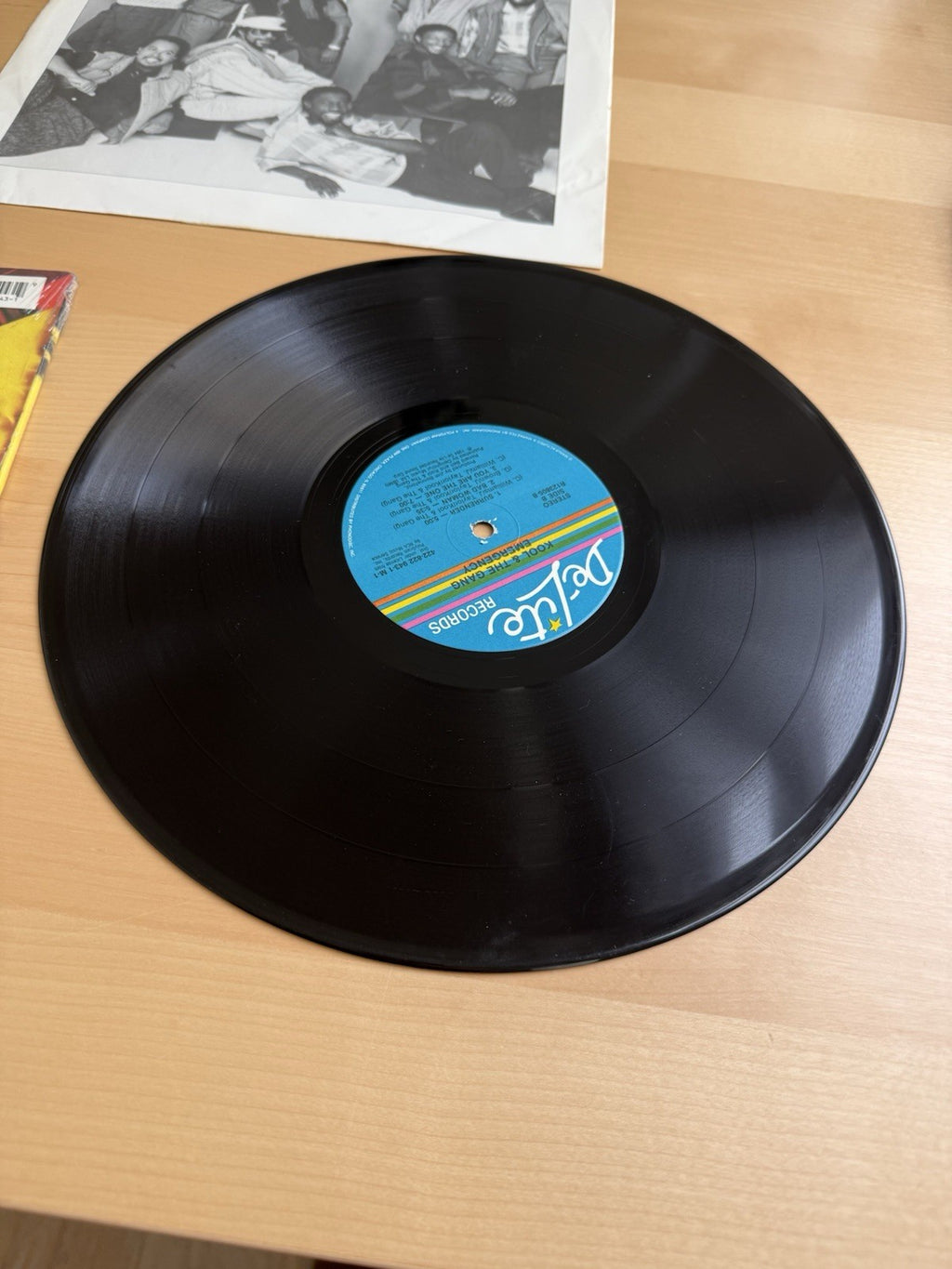 1980s Kool & The Gang Emergency Vinyl LP De-Lite Records In Shrink! US Press!