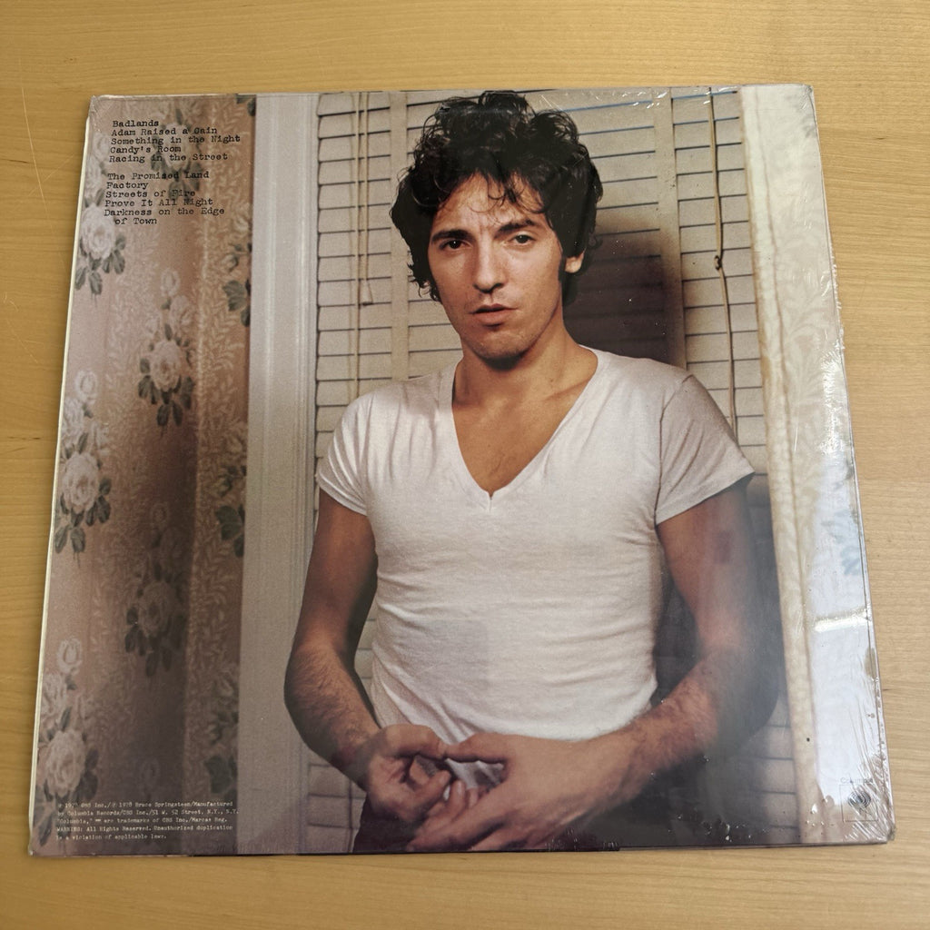 SEALED 1978 Bruce Springsteen Darkness On The Edge Of Town US Plessing Vinyl LP