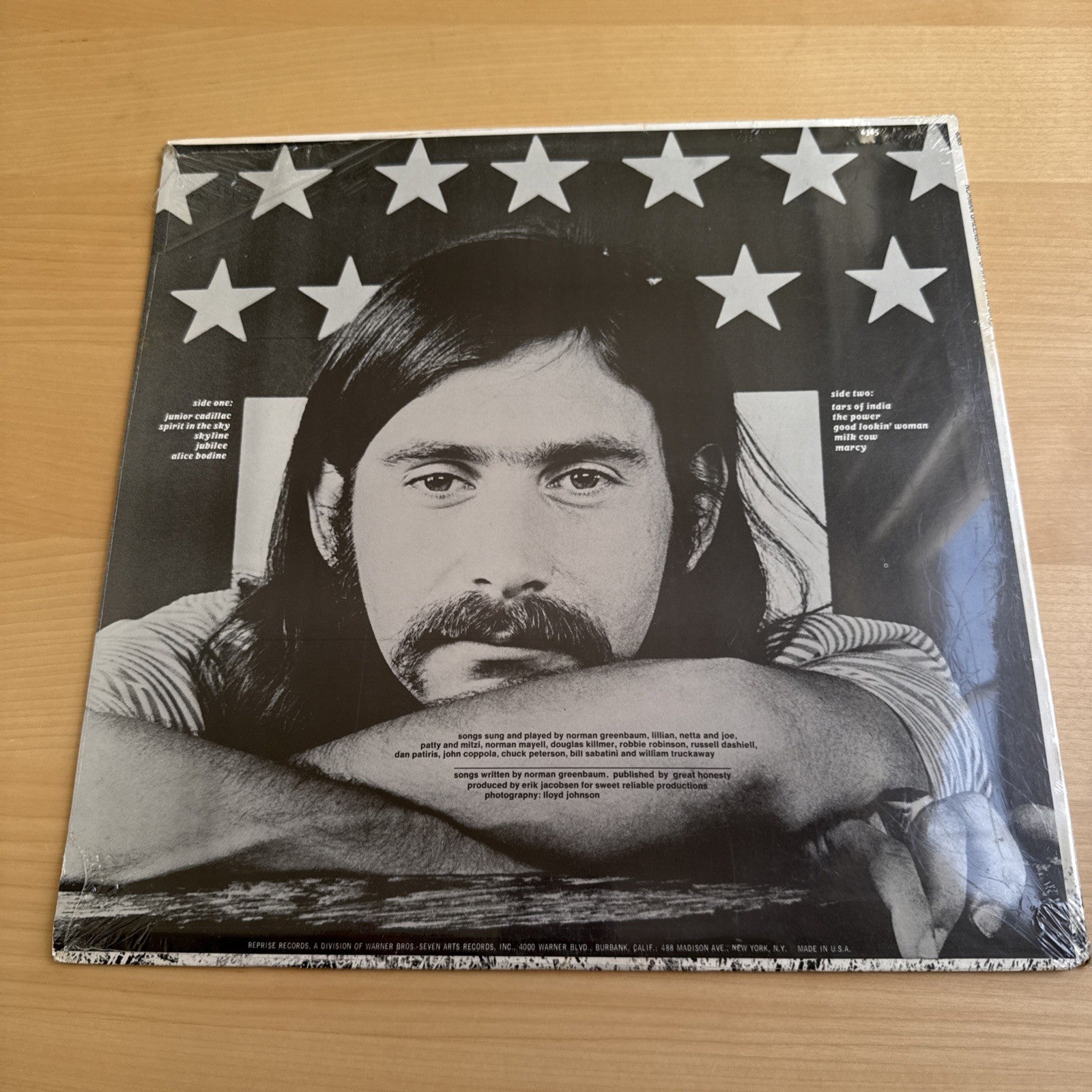 SEALED NORMAN GREENBAUM SPIRIT IN THE SKY 1969 REPRISE Vinyl Lp Record!