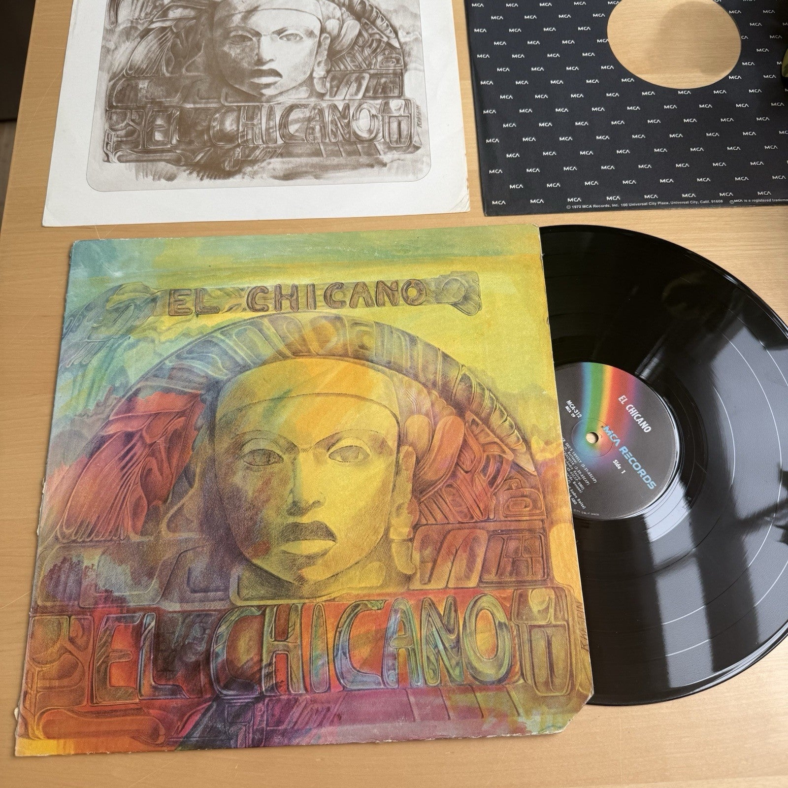 1973 EL CHICANO Self-Titled US Press LP Complete W/ Original Sleeve! VG+
