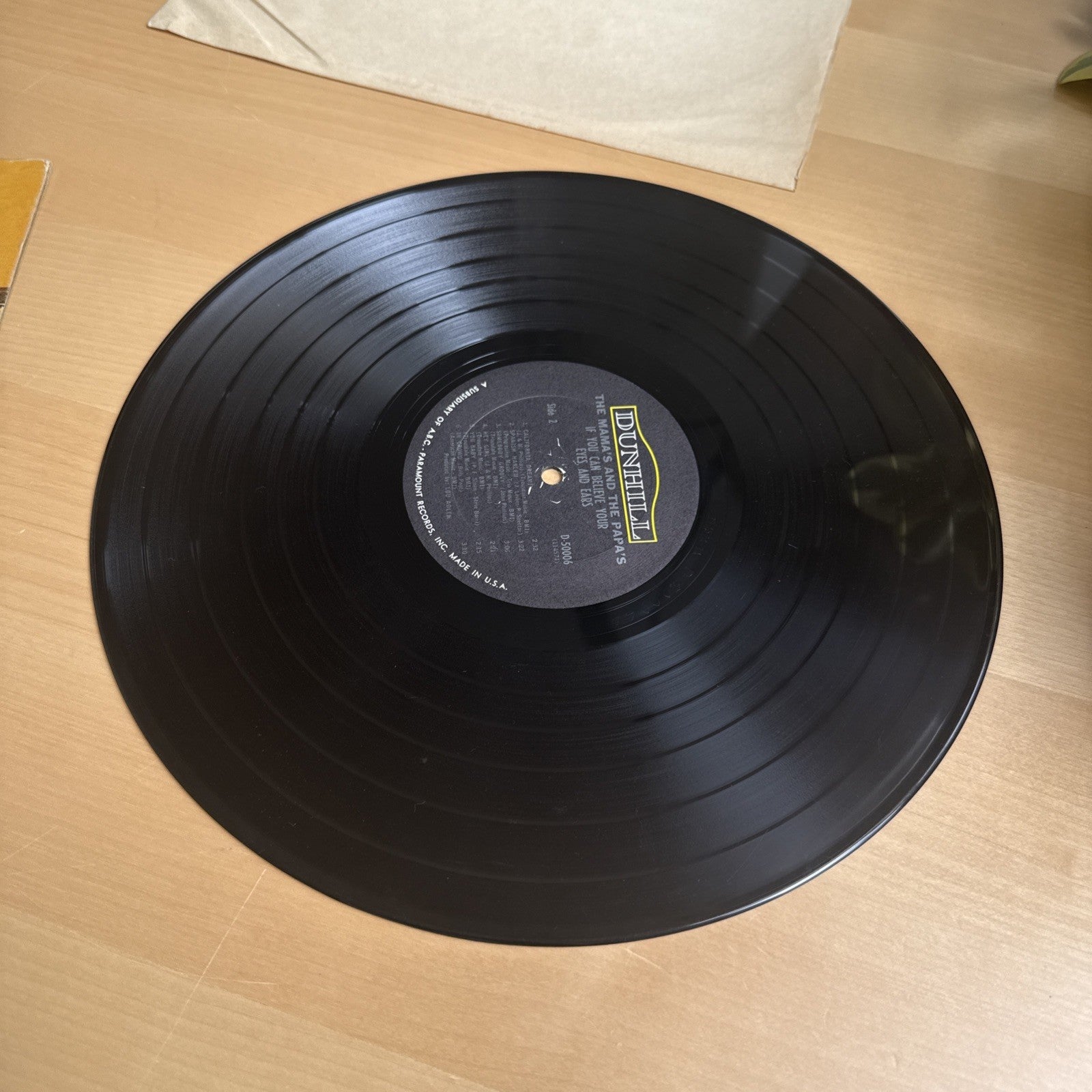 1966 Mamas and The Papas OG US Mono Press If You Can Believe Your Eyes and Ears
