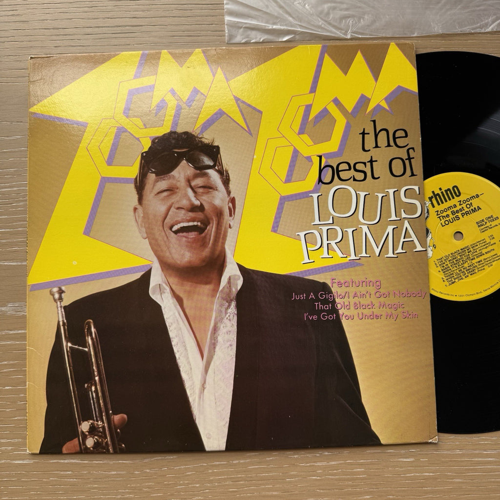 1980s Louis Prima The Best Of Zooma OG US Press Capitol Records VG+ Vinyl LP