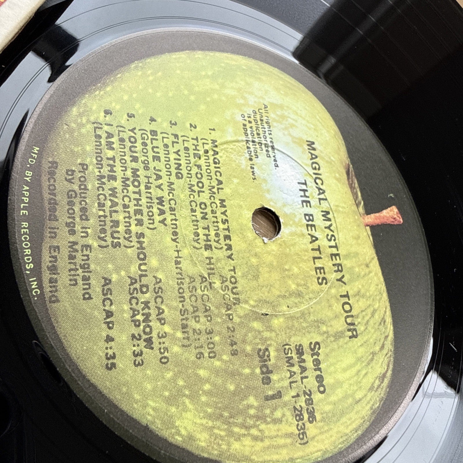 1970s The Beatles "Magical Mystery Tour" US Press Apple 🍏 Gatefold +Booklet VG+