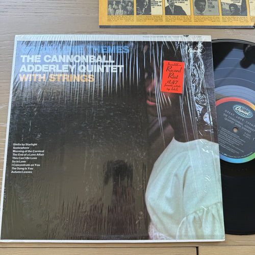 1966 CANNONBALL ADDERLEY QUINTET STRINGS GREAT LOVE THEMES Shrink! VG+ US Press